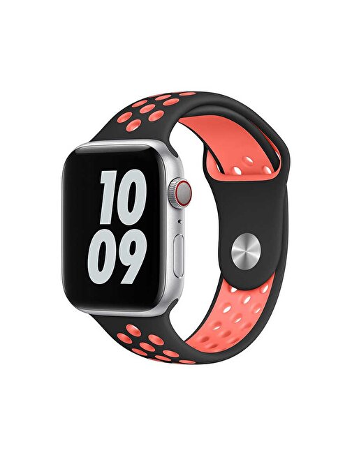 Apple Watch 38mm Wiwu Dual Color Sport Band Silikon Kordon