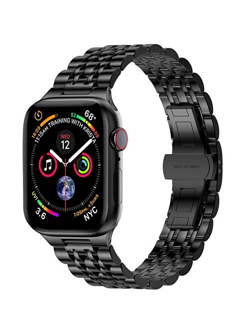 Apple Watch 42mm Wiwu Seven Beads Steel Belt Metal Kordon