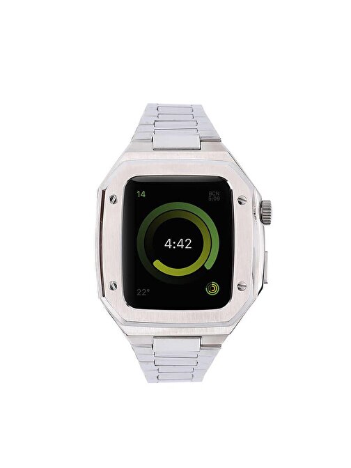 Apple Watch 7 45mm Zore KRD-64 Metal Kordon