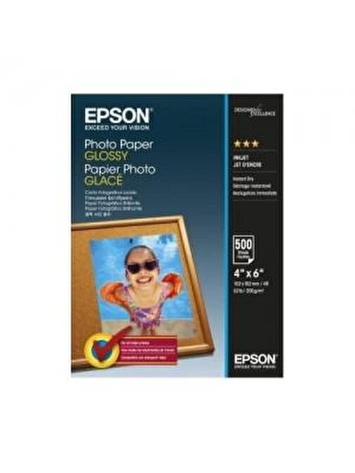 Epson 10x15 200Gram 500'lü Fotoğraf Kağıdı S042549