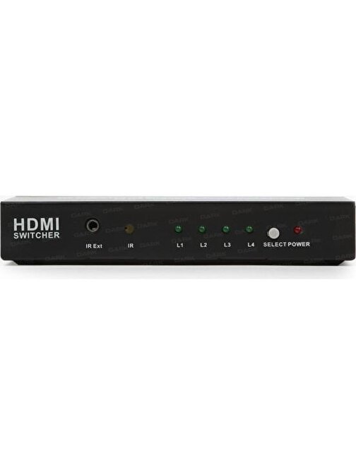Dark DK HD SW4X1K 4 Giriş - 1 Çıkış Kumandalı HDMI 4K Switch