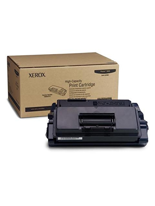 Xerox 106R01371 Phaser 3600 Yüksek Kapasite Black Siyah Toner 14.000 Sayfa