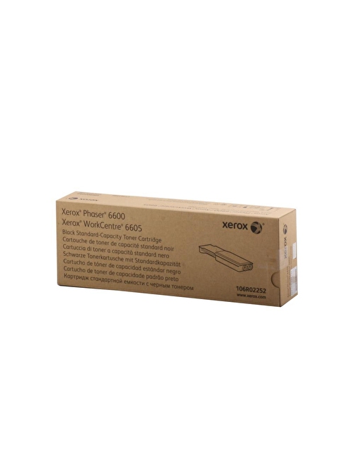 Xerox 106R02252 Phaser 6600-6605 Standart Kapasite Black Siyah Toner Kartuşu