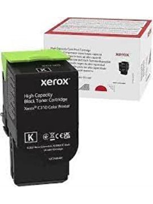 Xerox 006R04368 C310-C315 Yüksek Kapasite Black Siyah Toner 8.000 Sayfa