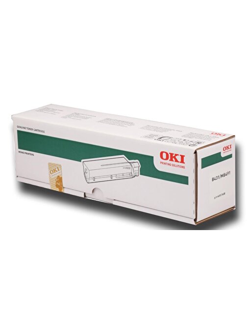 Oki B431-461-471-491 7bin Sayfa Toner 44574802