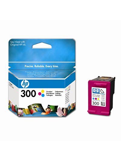 HP 300 Color Renkli Kartuş CC643EE