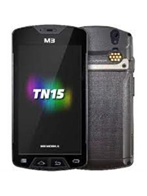 M3 Mobile TN15 10 GMS 2D Scanner,BT, GPS,NFS 4 GB Ram 64GB And.El Terminali Data only Sim kartlı