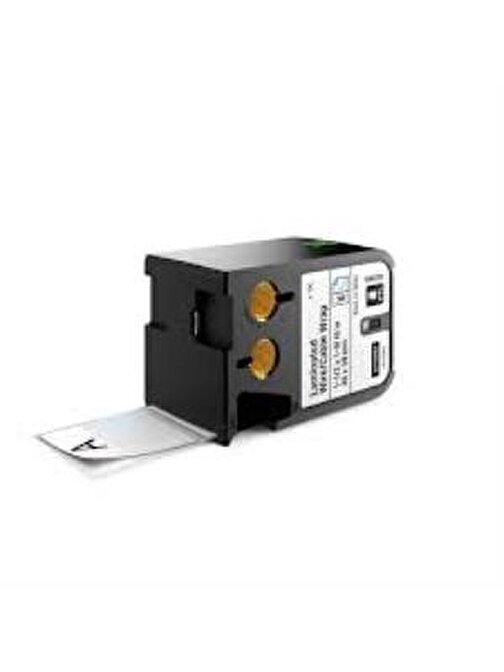 DYMO 1868708 XTL LamineTel-Kablo,38x39mm,Beyaz-Siyah,150 etiket