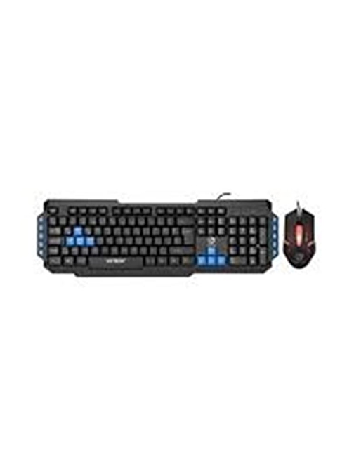 Hytech HYK-46 COMBO  Siyah USB Mavi Tuşlu Q Gaming Oyuncu Klavye +mouse set