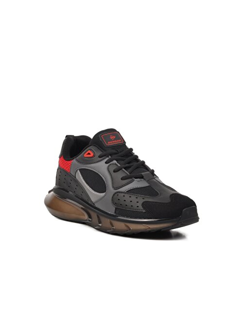 Dunlop DNP-2234 Siyah-Kırmızı Erkek Spor Ayakkabı