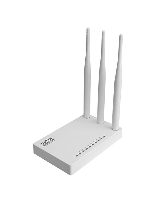 Netis WF2409E 300Mbps 2.4GHz 1-WAN+4-LAN 3-5dBi Anten AP+Repeater+WISP Smart Kablosuz Router