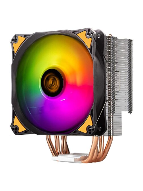 SilverStone SST-AR12-TUF Intel & AMD Uyumlu, ARGB Fanlı Kule Tipi İşlemci Soğutucu