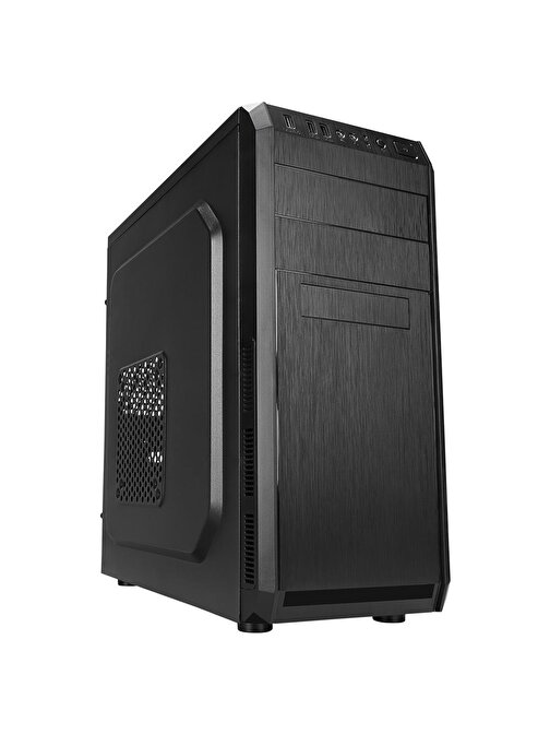 Everest 318B 300W Peak Siyah Metal Panel ATX Mid-T PC Kasası