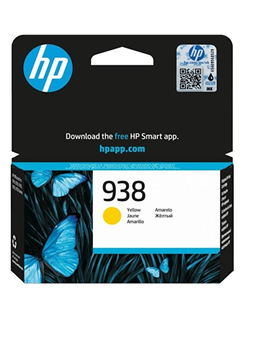 HP 938 Yellow Sarı Kartuş 4S6X7PE