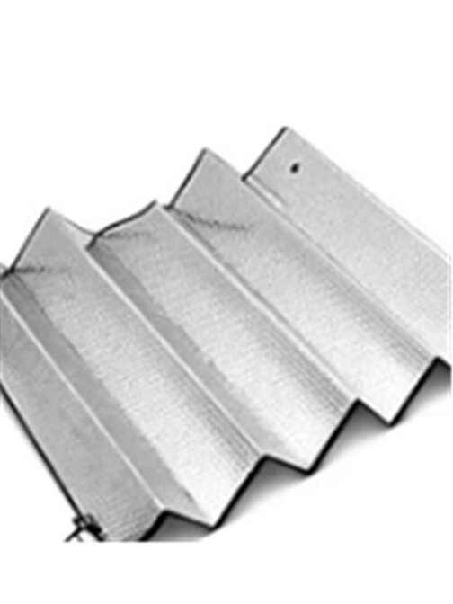 Asonic AS-A24 Gümüş Köpüklü Alüminyum Katlanabilir Araç Ön Cam Güneşlik