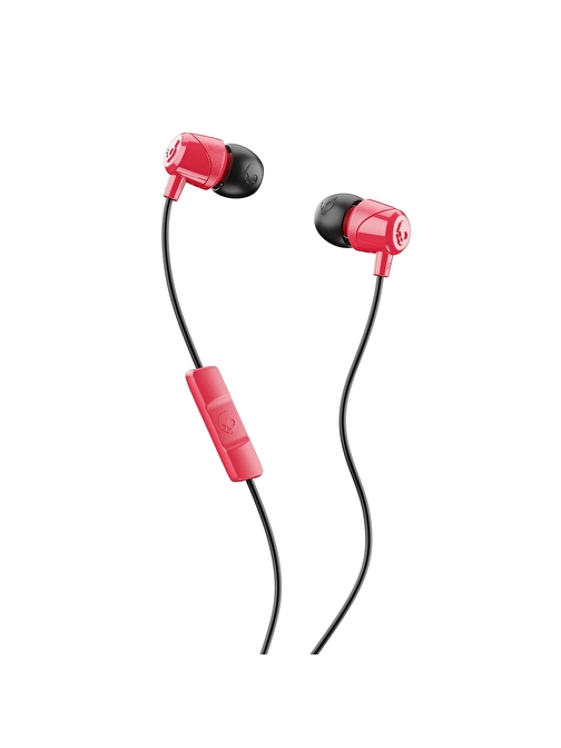 Skullcandy Jib In Ear Mikrofonlu Kablolu Kulaklık S2DUY-L676 Kırmızı-Siyah