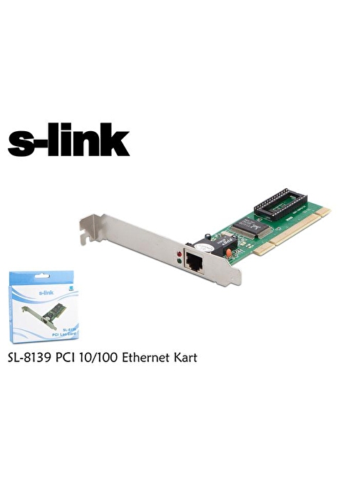 S-link SL-8139 Pcı 10-100 Erhernet Kart