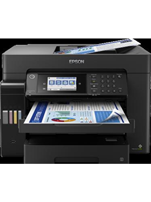 Epson L15160 Yazıcı-Tarayıcı-Fotokopi-Faks Renkli Mürekkep Tanklı Yazıcı A3