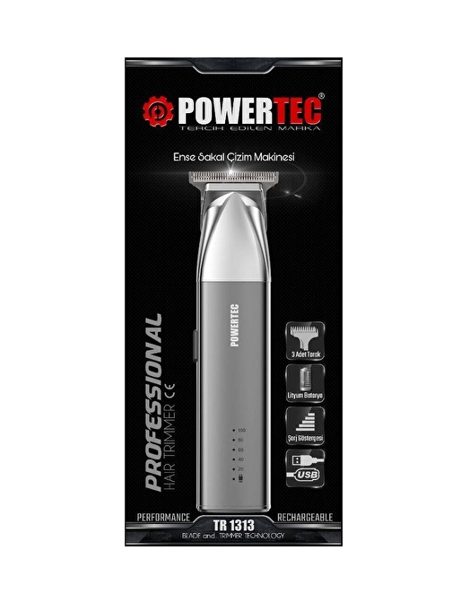 Powertec TR-1313 Ense Sakal Çizim Makinesi