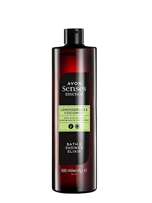 Avon Senses Essence Limon Otu Ve Hindistan Cevizi Kokulu Banyo Duş Jeli 500 Ml.