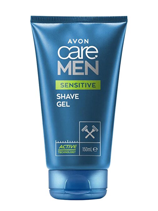 Avon Care Men Sensitive Papatya ve Aloe Özü İçeren Tıraş Jeli 150 Ml.