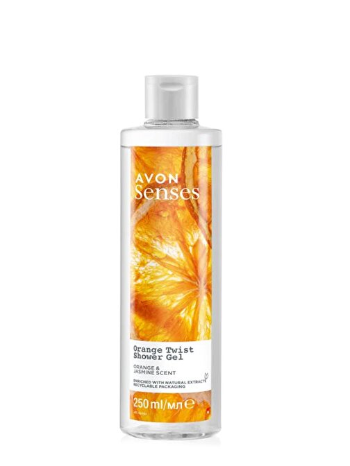 Avon Senses Orange Twist Portakal ve Yasemin Kokulu Duş Jeli 250 Ml.
