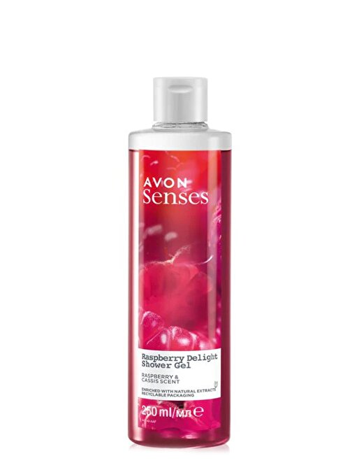 Avon Raspberry Delight Frambuaz ve Frenk Üzümü Kokulu Duş Jeli 250 Ml.