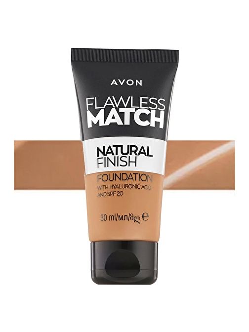 Avon Flawless Match Natural Likit Fondöten Spf20 30 Ml. Creamy Natural 230N