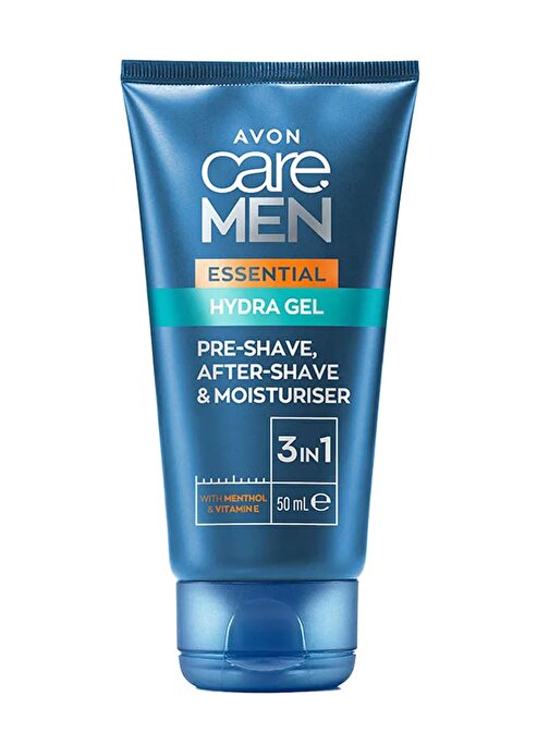 Avon Care Men Essential 3'ü 1 arada Tıraş Öncesi ve Sonrası Nemlendirici Jel 30 Ml.