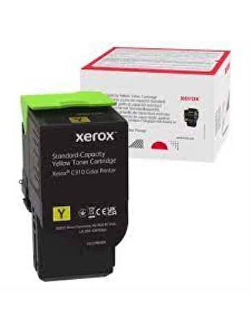 Xerox 006R04363 C310-C315 Standart Kapasite Yellow Sarı Toner 2.000 Sayfa