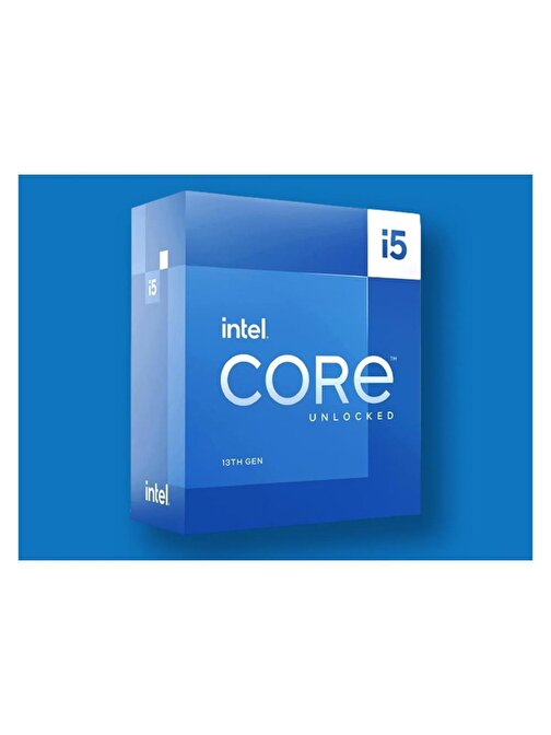 Intel Core i5 13600KF 3.50Ghz 24Mb125W LGA1700 (Grafik Kart YOK, Fan YOK) Box Kutulu İşlemci