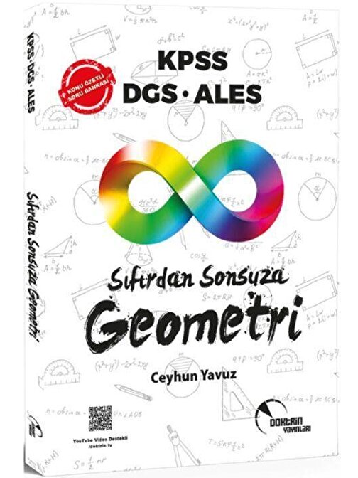 KPSS DGS ALES Sıfırdan Sonsuza Geometri Konu Özetli Soru Bankası Doktrin Yayınları