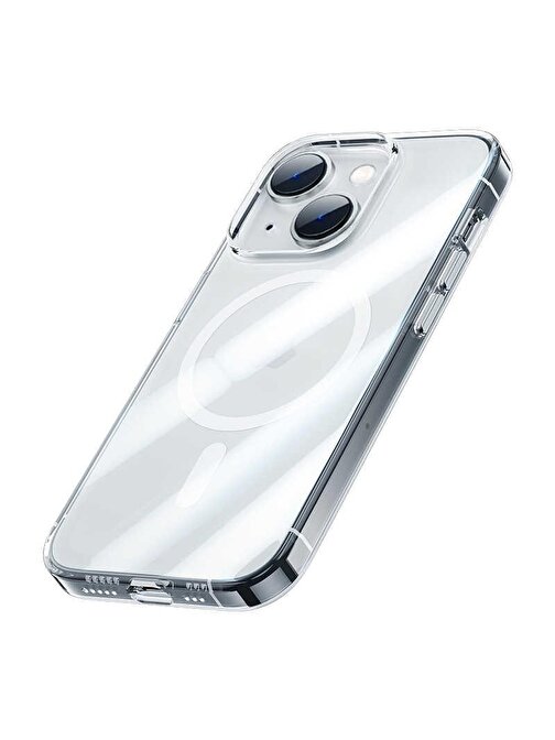 Apple iPhone 14 Kılıf Benks ​​​​​​Crystal Series Clear Kapak Ekran Koruyucu Hediyeli