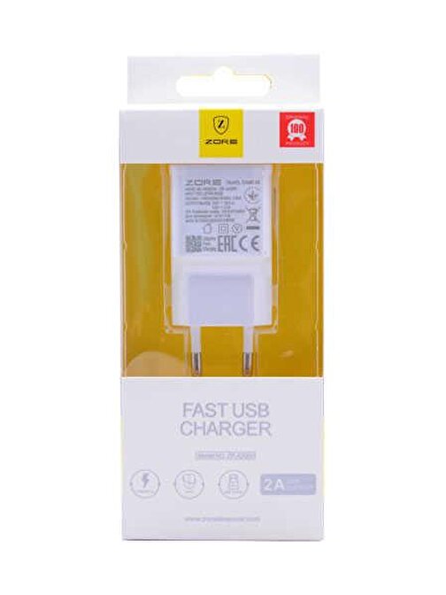 Zore Gold Fast Usb Charger Z-35