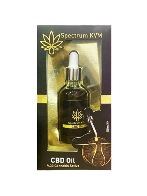 Spectrum KVM CBD Oil %30 50 ml