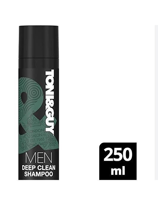 Toni & Guy Yoğun Arındırıcı Erkek Şampuan 250 ml