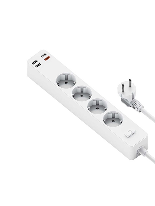 Wiwu PD20W U01EU Power Strip Çoklu Priz 160 cm