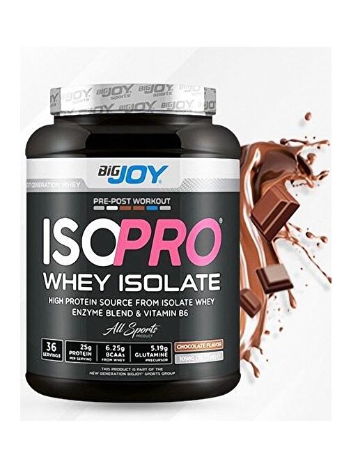 BigJoy ISOPRO Isolate Protein 1098 gr ÇİKOLATA AROMALI