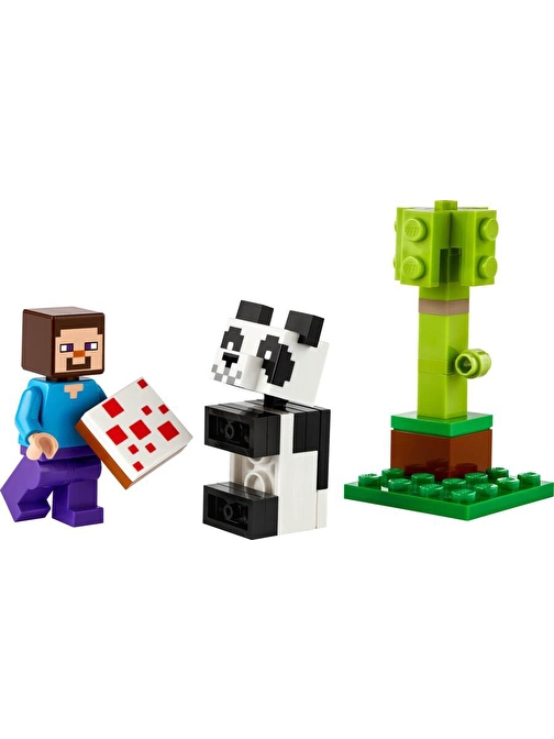 Lego Minecraft 30672 Steve And Baby Panda