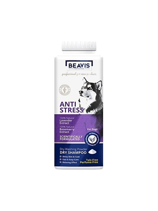 Beavis Anti-Stress Lavanta ve Biberiye Özlü Toz Köpek Şampuanı 150 Gr