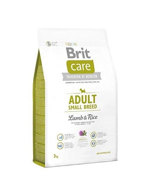 Brit Care Adult Small Kuzulu Küçük Irk Yetişkin Köpek Maması 3 Kg