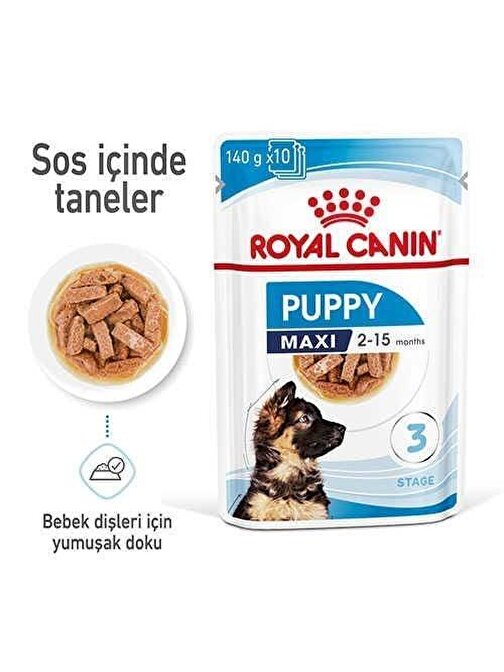 Royal Canin Maxi Büyük Irk Puppy Yavru Köpek Konservesi 140 Gr