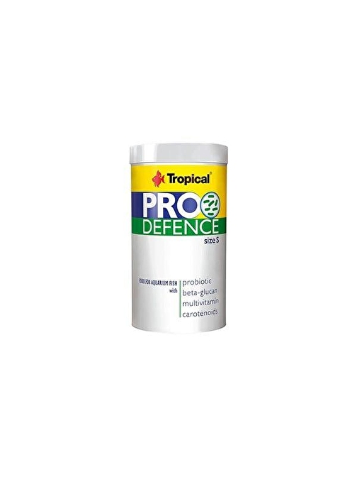 Tropical Pro Defence Prebiyotik Katkılı Yavaş Batan Balık Yemi Small 1000 Ml 520 Gr