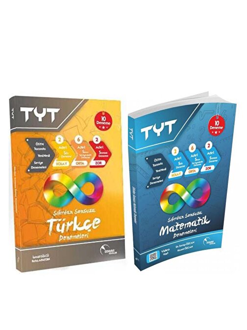 Doktrin TYT Sıfırdan Sonsuza Türkçe ve Matematik Deneme Seti 2 Kitap