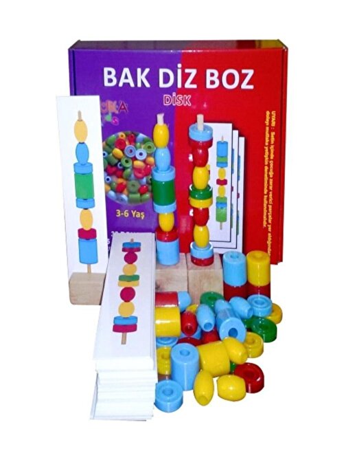 Yuka Oyuncak Bak Diz Boz (3-5 Yaş)