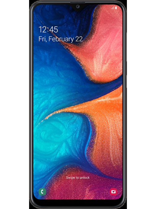 Yenilenmiş Samsung Galaxy A20 32GB A Grade Yenilenmiş Cep Telefonu (12 Ay Garantili)
