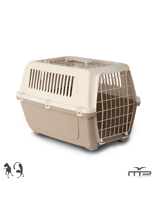 Mp Wojer Vision 55 Free Kedi Köpek İçin Üstten Demir Kapaklı Taşıma Çantası