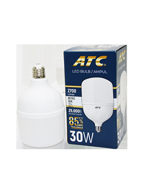 30W TORCH LED BULB AMPUL BEYAZ E27 (3877)