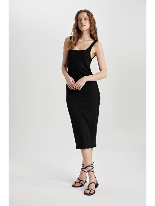 Defacto Kadın Elbise Z7577AZ/BK81 BLACK