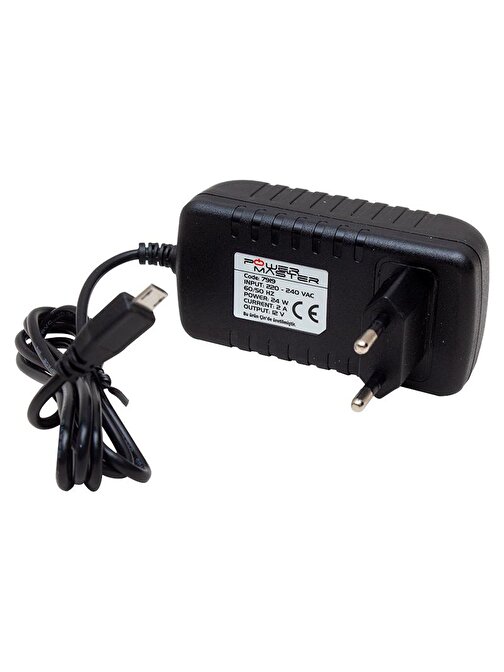 POWERMASTER PM-7919 12 VOLT - 2 AMPER MICRO USB TABLET PC ADAPTÖRÜ